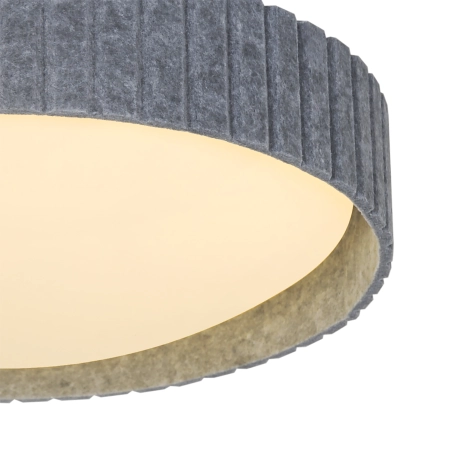 Lampa sufitowa Corato 40 cm na szarym filcu 3xE14 NO2512456010 - Nordlux